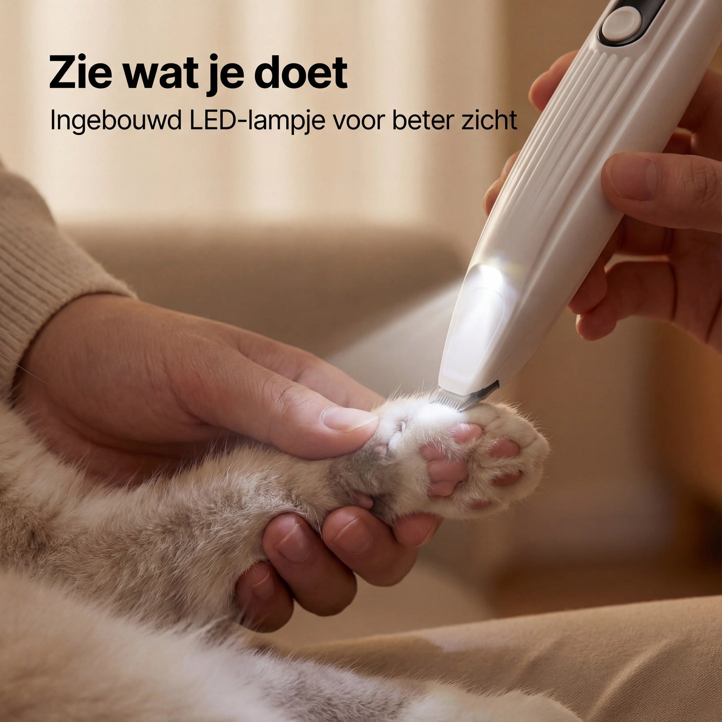 PawTools® PrecisionTrim - Mini Trimmer voor Honden en Katten