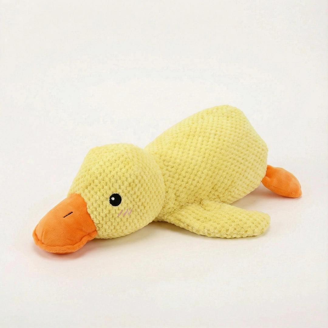 PawTools® Pluche Eend - Honden Knuffel met Pieper