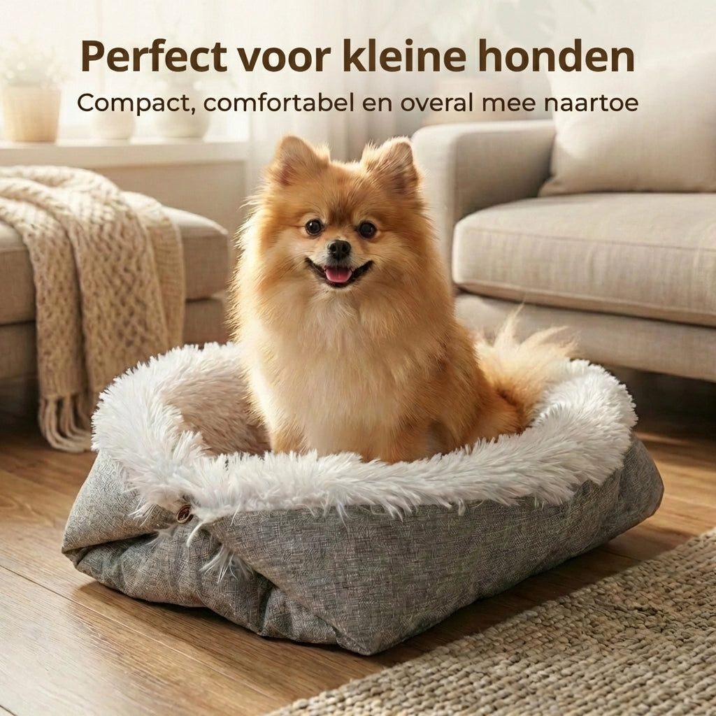 PawTools® 2-in-1 Opvouwbare Hondenmand