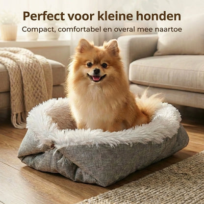 PawTools® 2-in-1 Opvouwbare Hondenmand