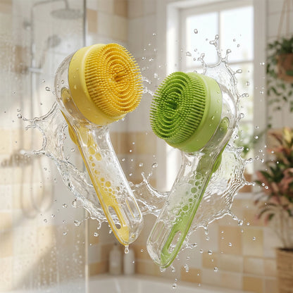 PawTools® Badborstel met Zeepdispenser