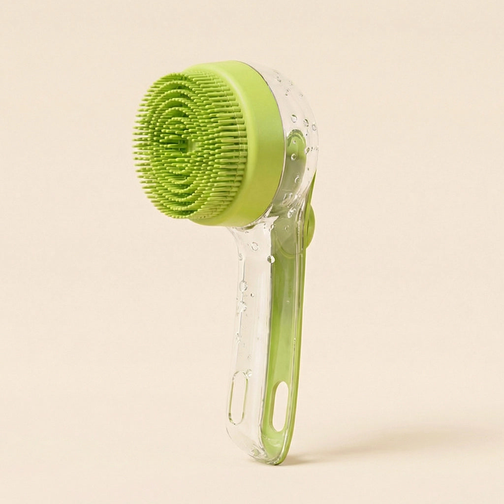 PawTools® Badborstel met Zeepdispenser