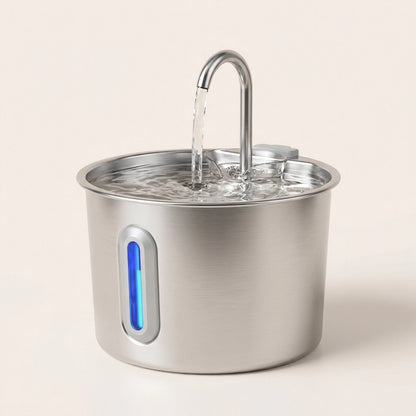 PawTools® AquaFlow - RVS Drinkfontein voor Katten